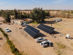 تركيب أنظمة الطاقة الشمسية لدعم المزارع البوانيس